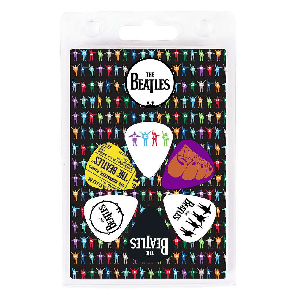The Beatles - Help! 6Pack Plectrum - Multicolours